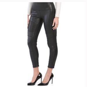 7 For All Mankind Faux Leather Moto Leggings
